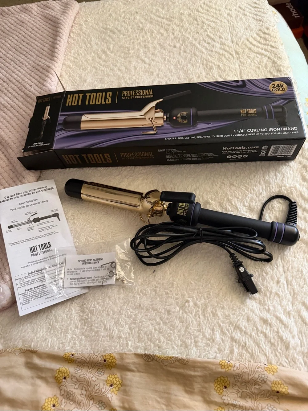 HOT TOOLS 24K Gold Professional 1 1/4